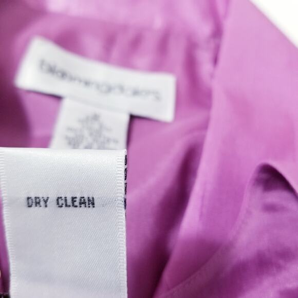 Bloomingdales 100% Silk Pink Blazer and Sheath Dress - Picture 12 of 14